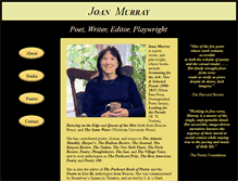 Tablet Screenshot of joanmurray.com